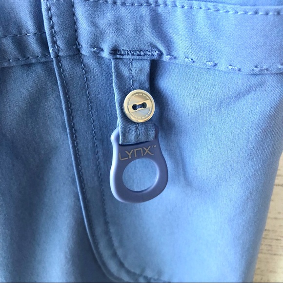 *3/$20* LYNX Trailblazer Scrub Pants XS Blue - Picture 5 of 12